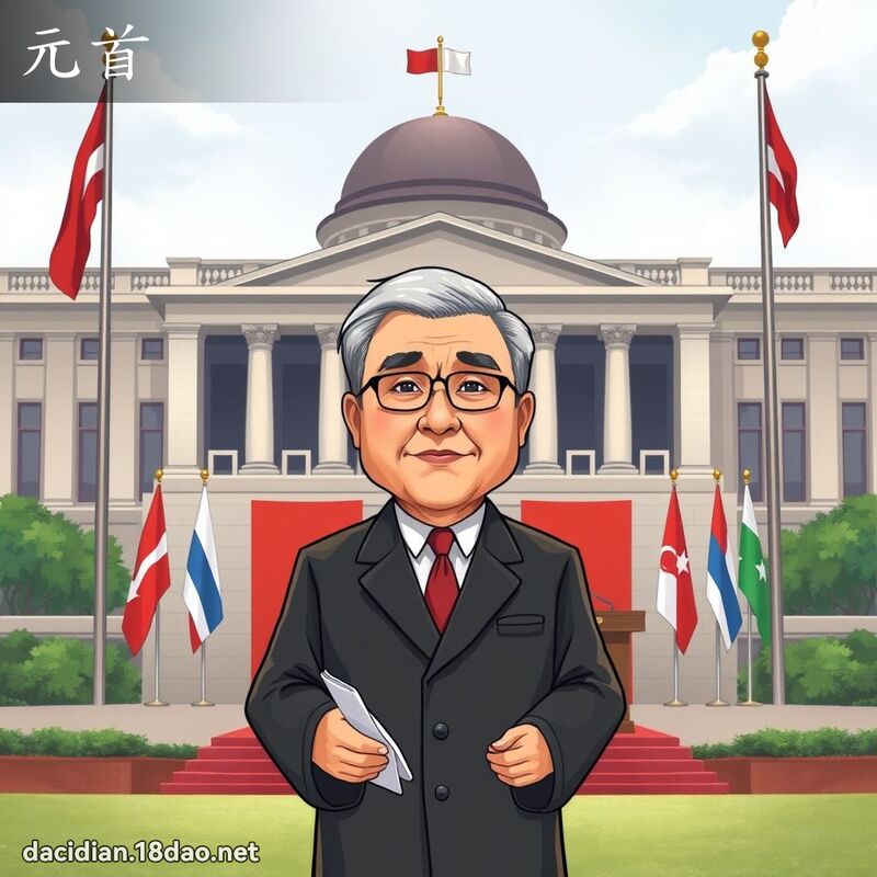 元首 - 国语大辞典配图