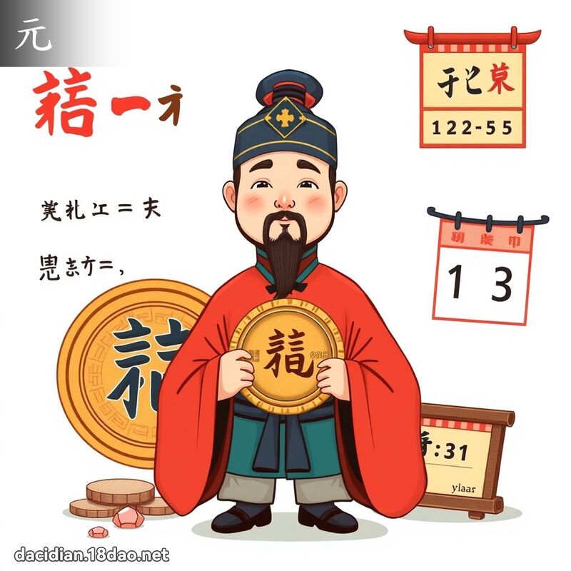元 - 國語大辭典配圖