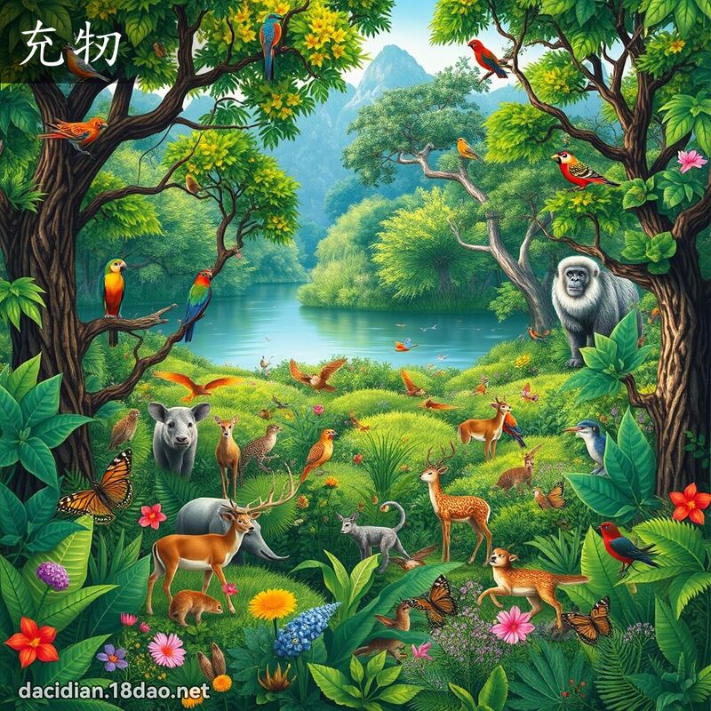 充牣 - 国语大辞典配图