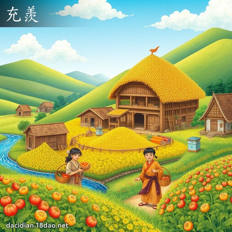 充羨 - 國語大辭典配圖