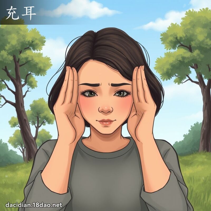 充耳 - 国语大辞典配图