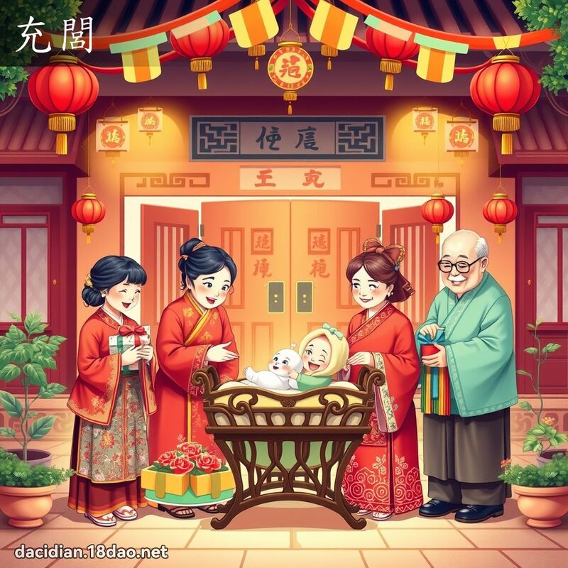 充閭 - 國語大辭典配圖
