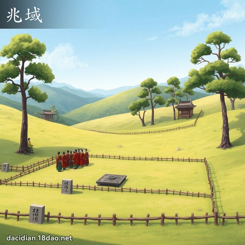 兆域 - 国语大辞典配图