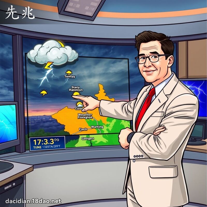 先兆 - 國語大辭典配圖