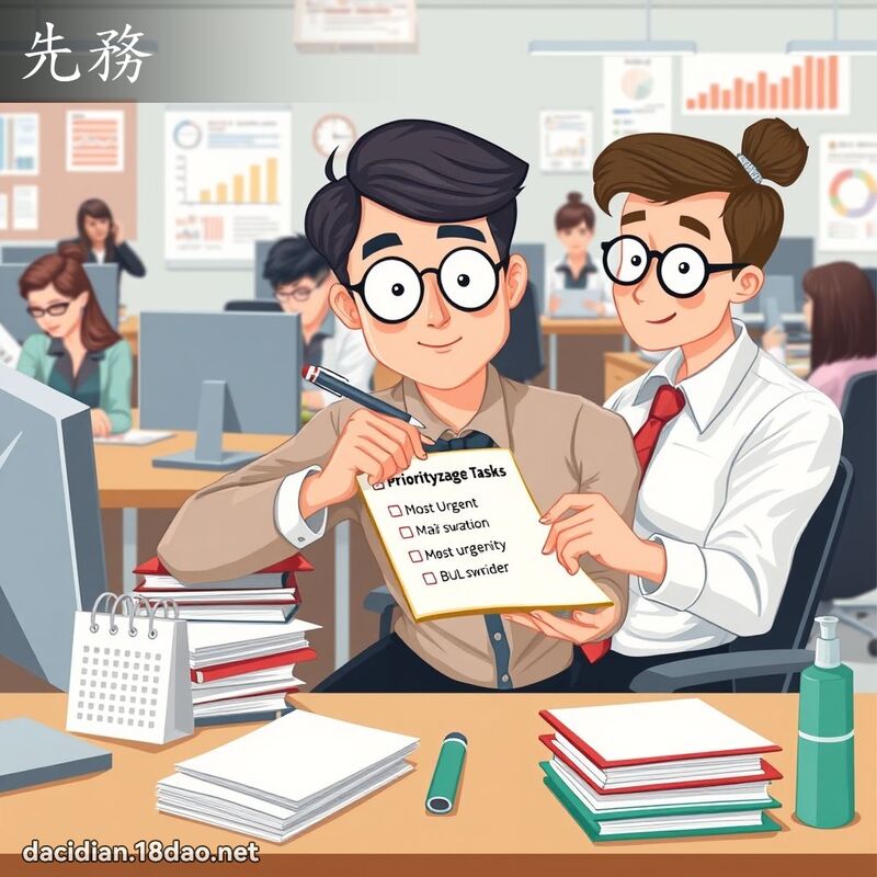 先务 - 国语大辞典配图