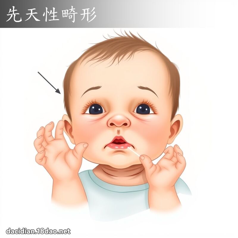 先天性畸形 - 國語大辭典配圖