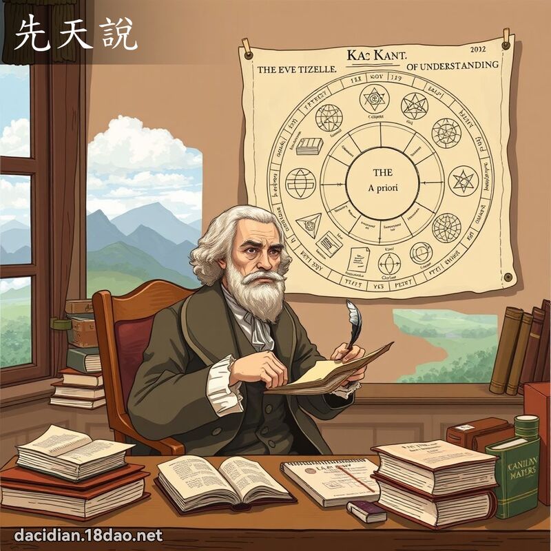 先天说 - 国语大辞典配图