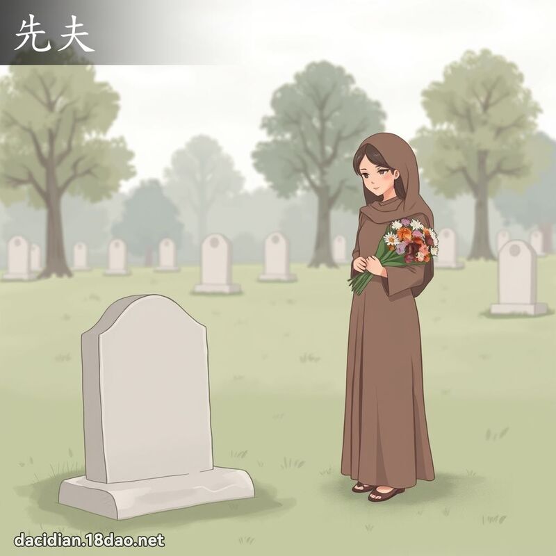 先夫 - 國語大辭典配圖