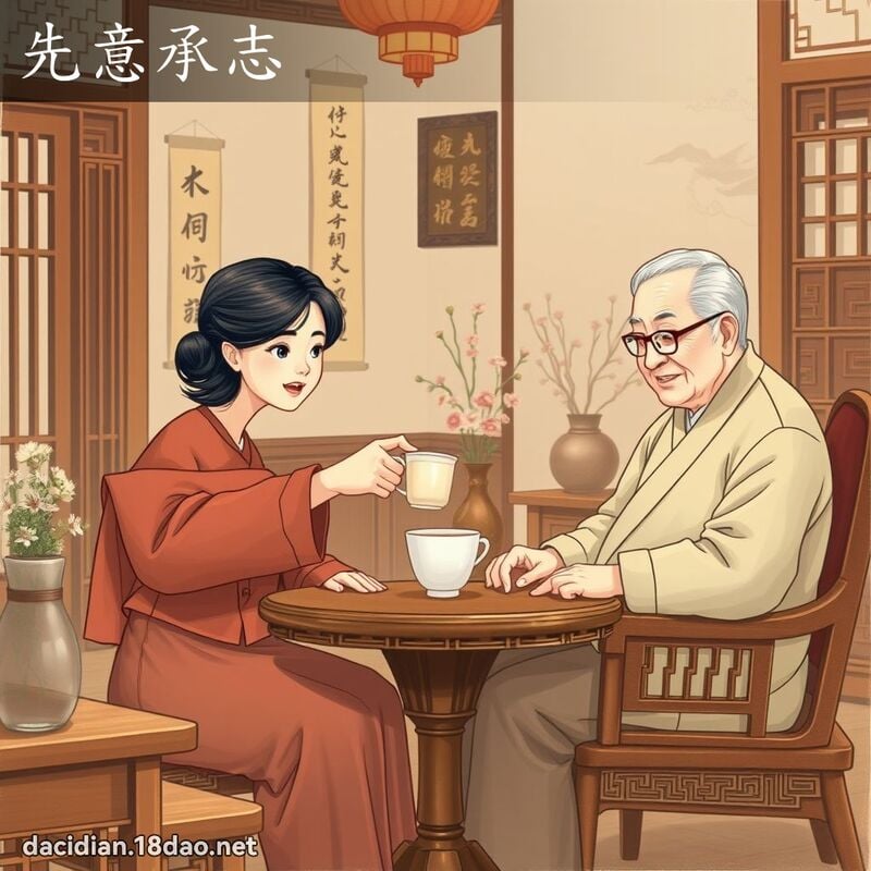 先意承志 - 国语大辞典配图