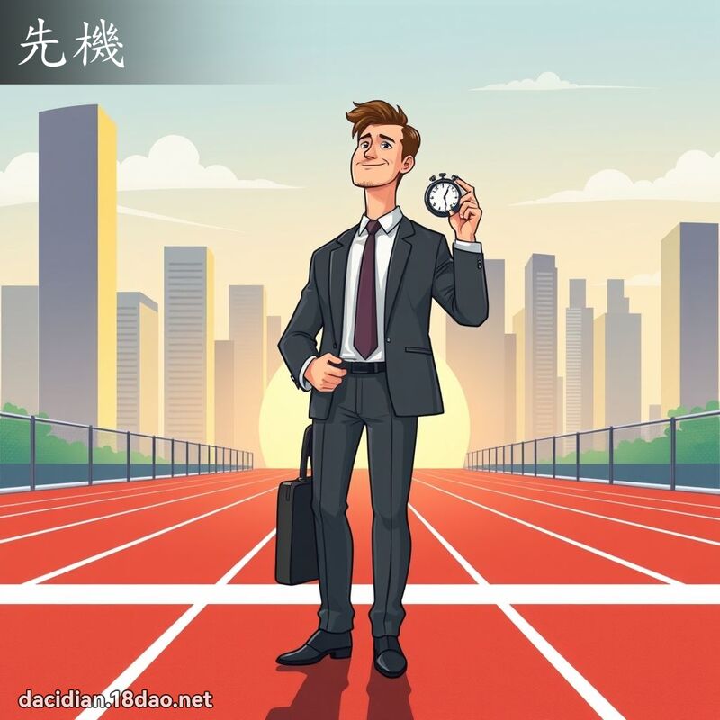先機 - 國語大辭典配圖