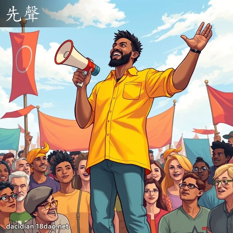 先聲 - 國語大辭典配圖