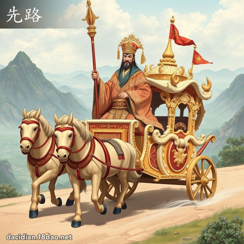 先路 - 國語大辭典配圖