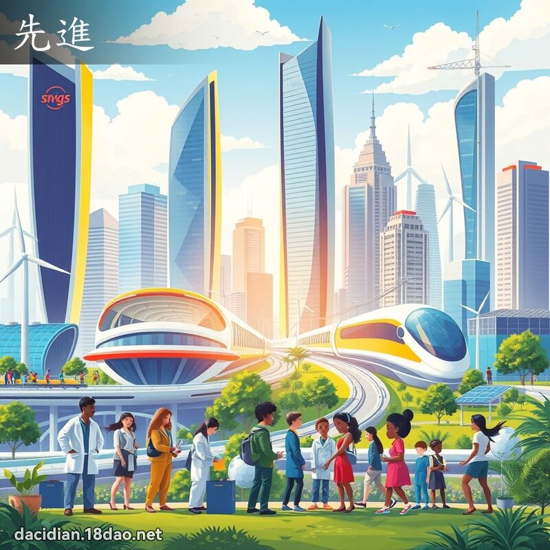 先進 - 國語大辭典配圖