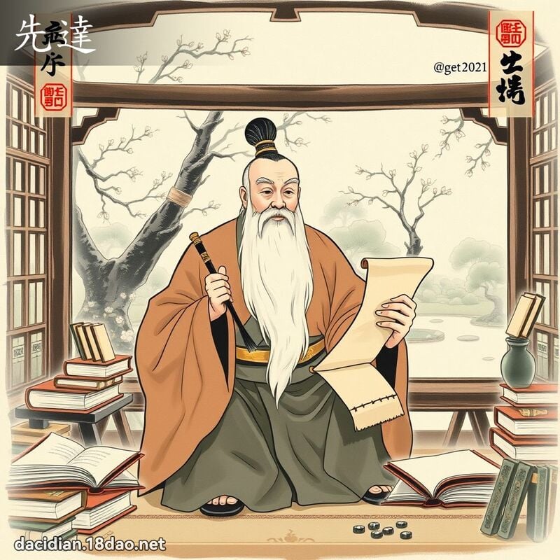 先達 - 國語大辭典配圖