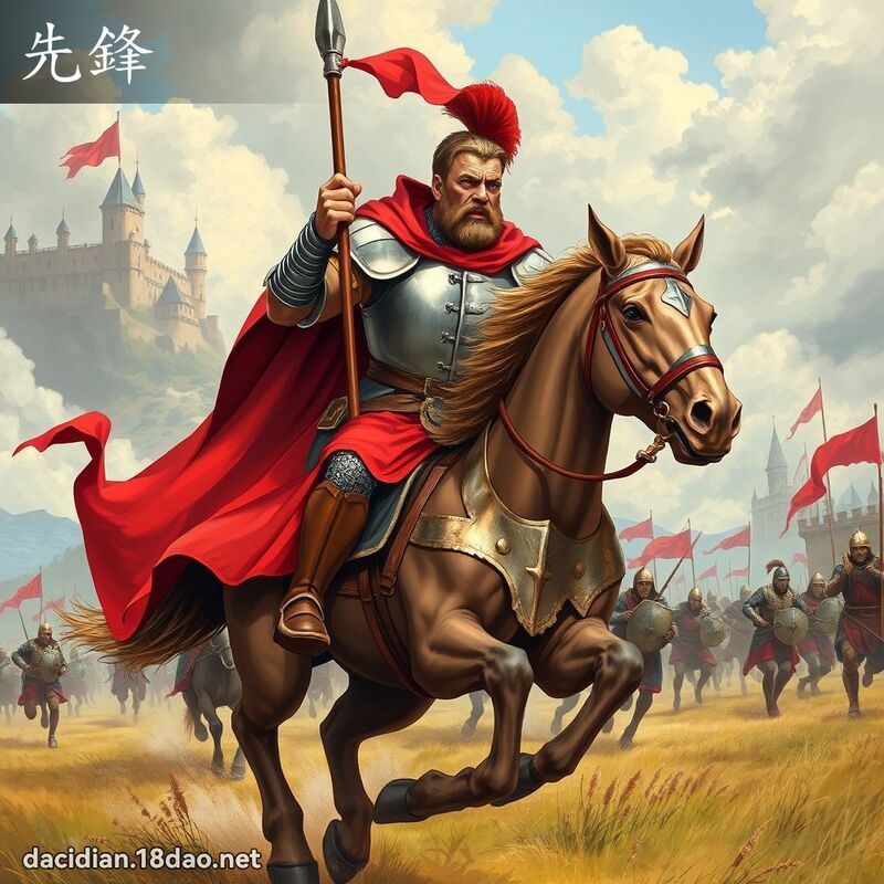 先锋 - 国语大辞典配图