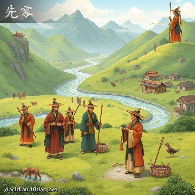 词语: 先零 (多意词)