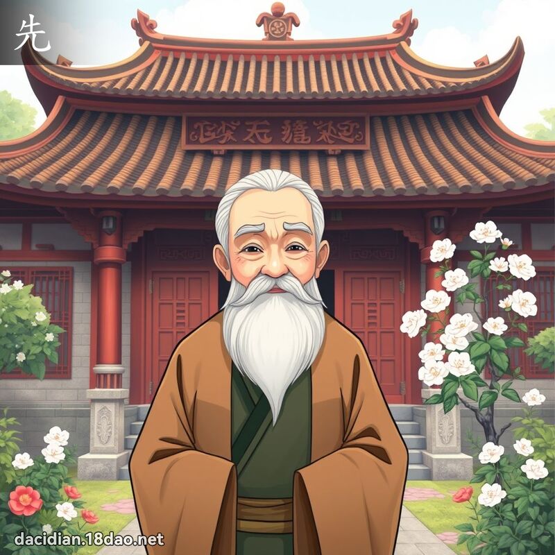 汉字: 先 (多音字)