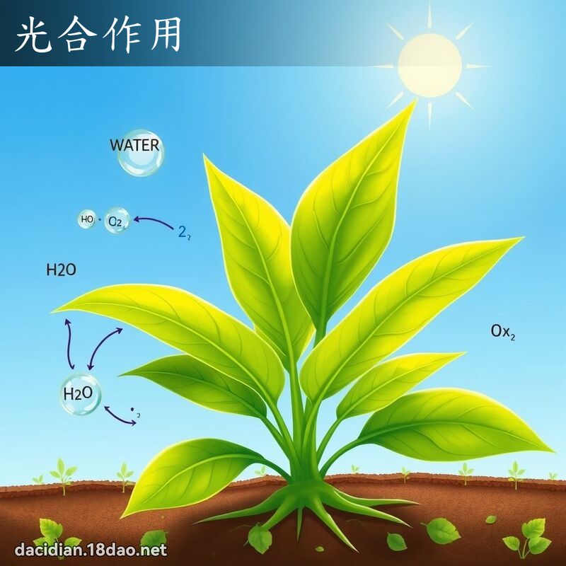 光合作用 - 国语大辞典配图