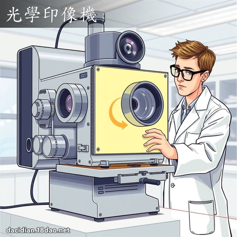 光學印像機 - 國語大辭典配圖