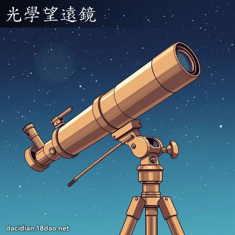 光学望远镜 - 国语大辞典配图