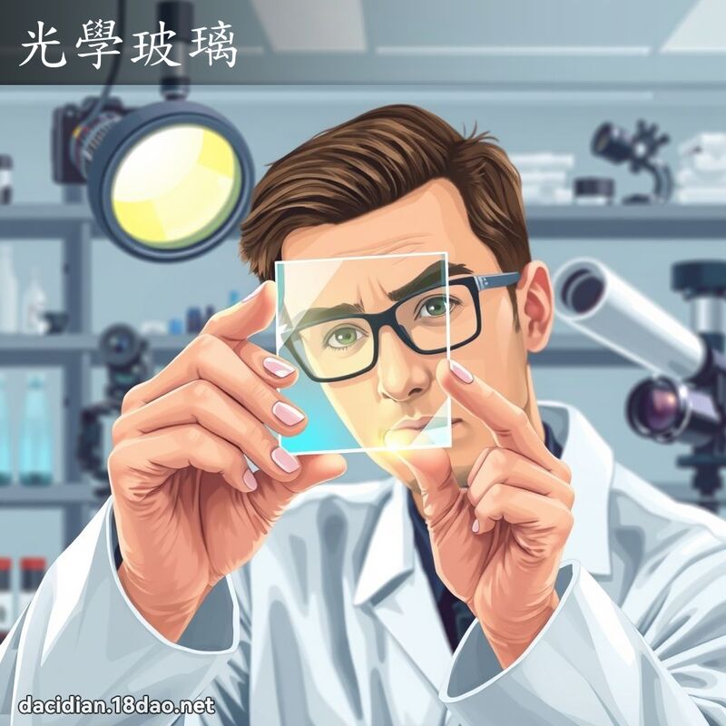 光学玻璃 - 国语大辞典配图