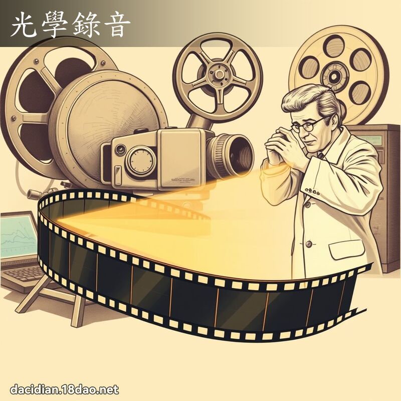 光学录音 - 国语大辞典配图