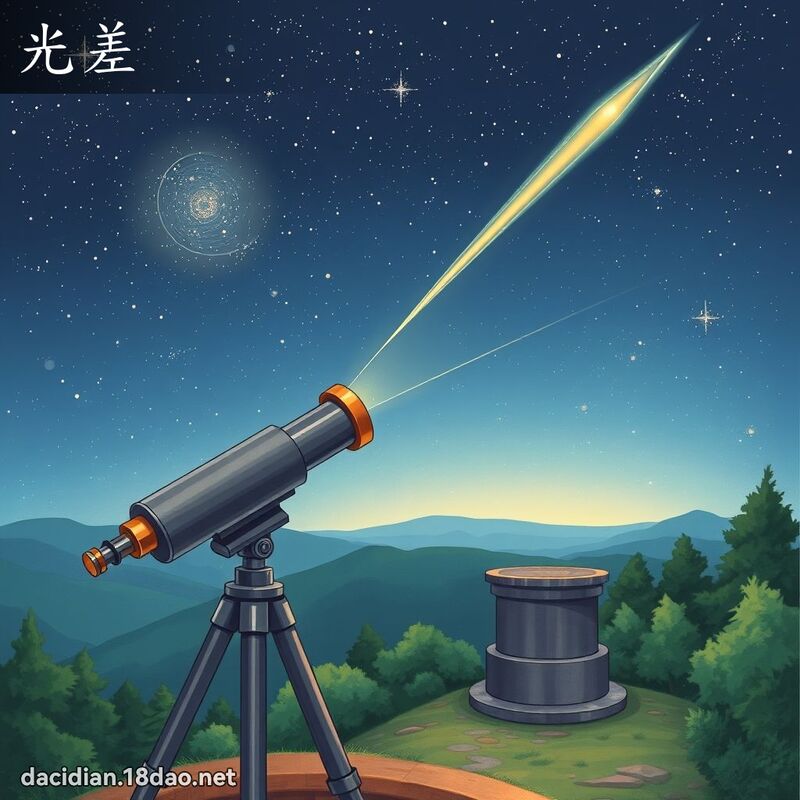 光差 - 國語大辭典配圖