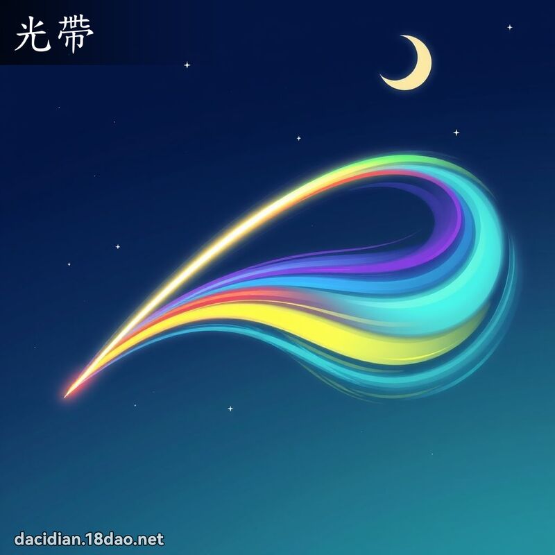 光带 - 国语大辞典配图