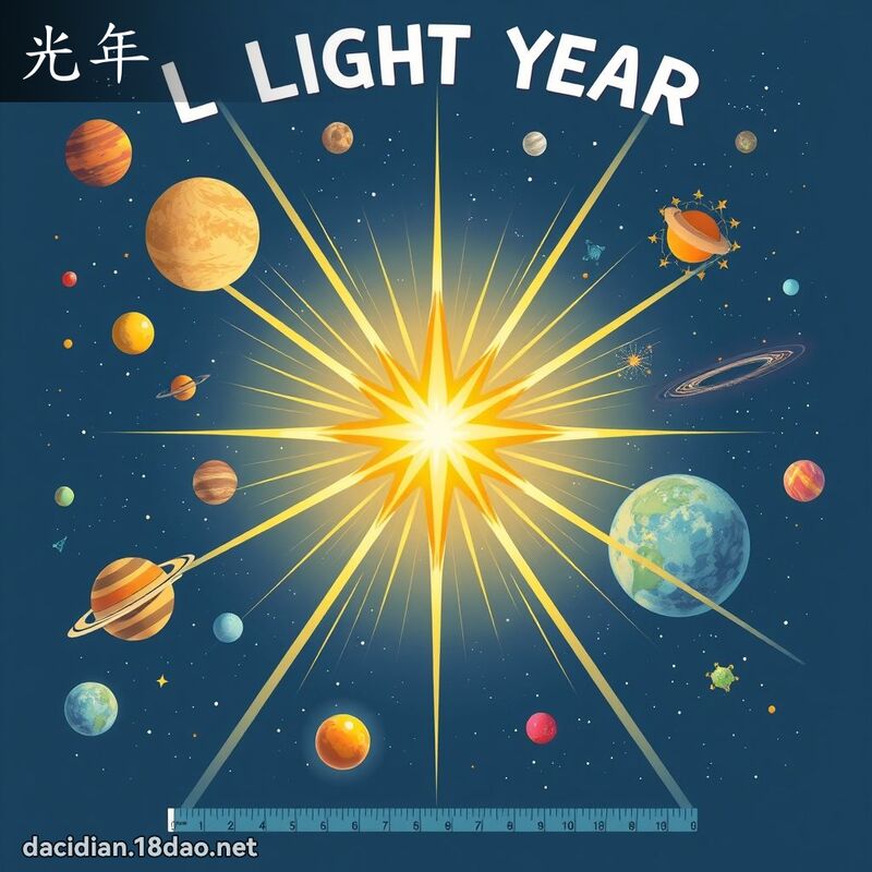 光年 - 國語大辭典配圖