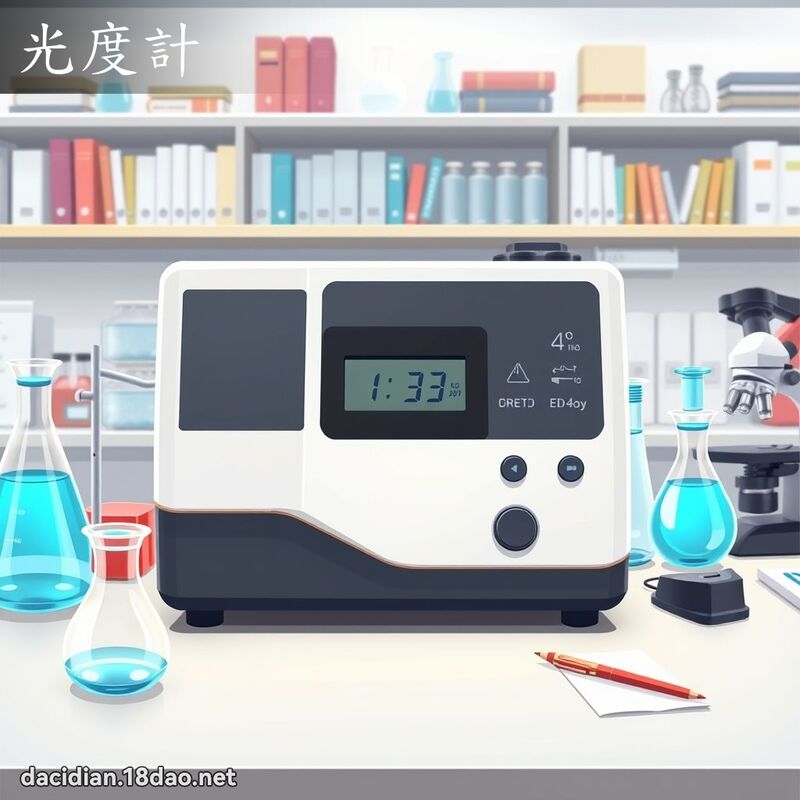 光度計 - 國語大辭典配圖