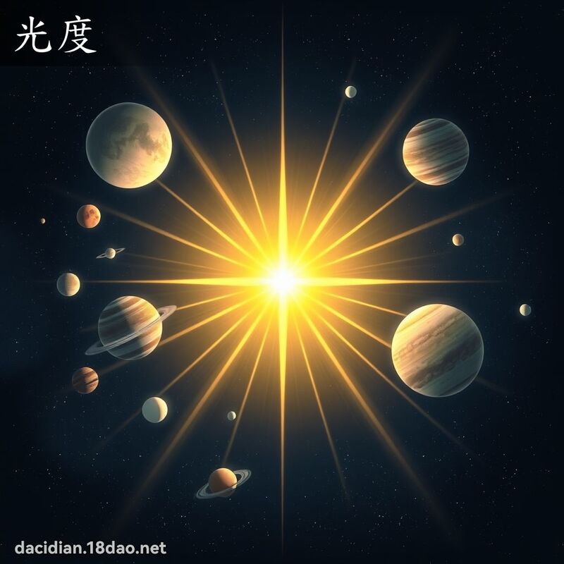 光度 - 國語大辭典配圖