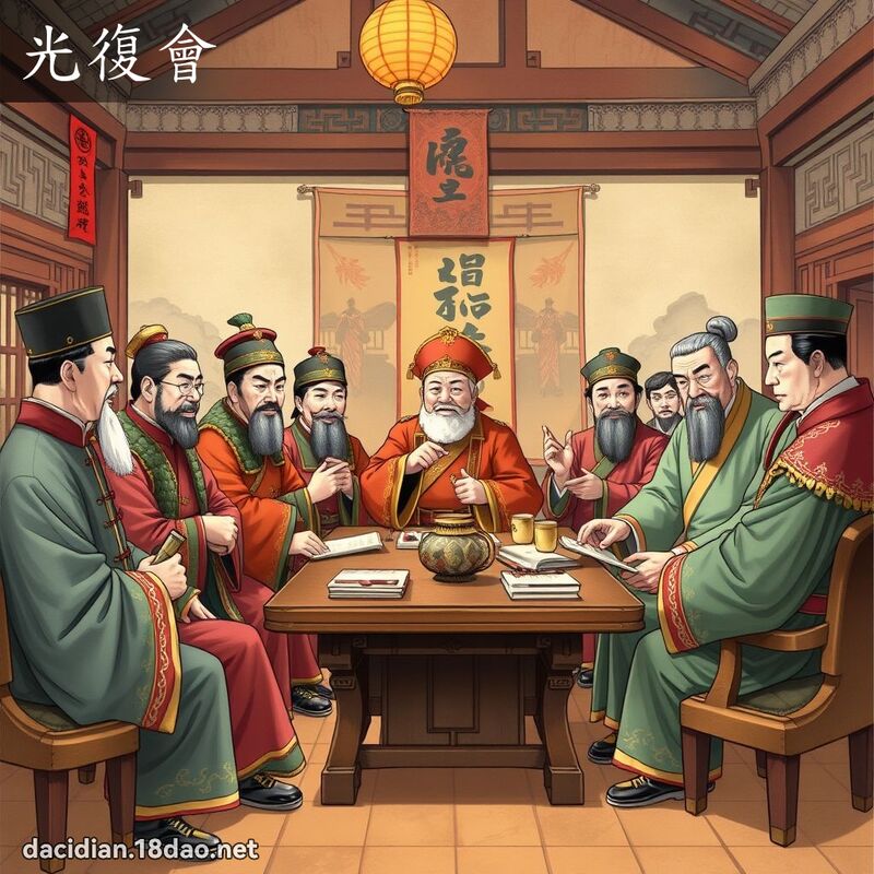 光復會 - 國語大辭典配圖