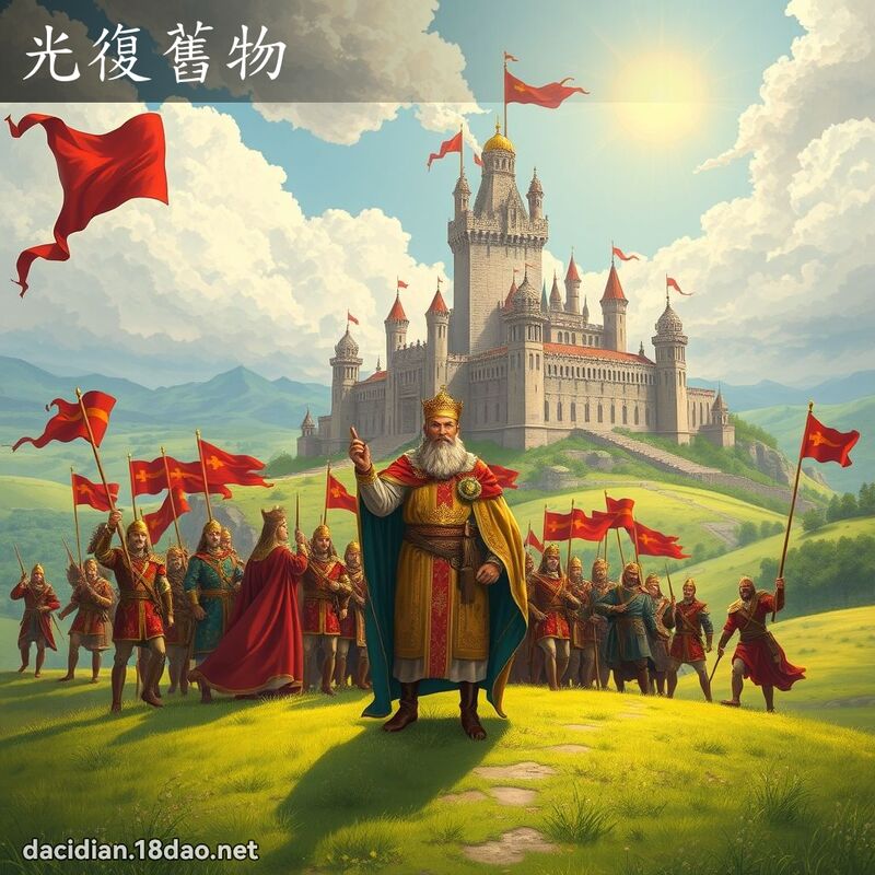 光復舊物 - 國語大辭典配圖