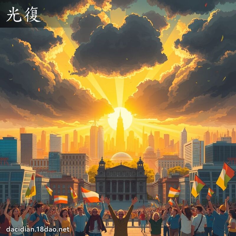 光復 - 國語大辭典配圖