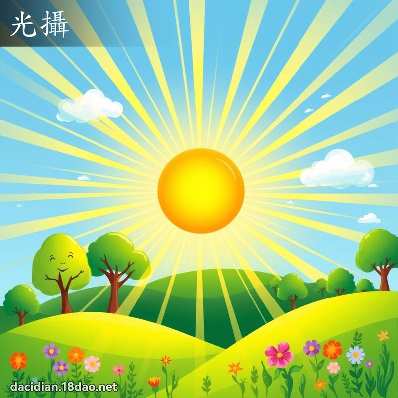 光摄 - 国语大辞典配图