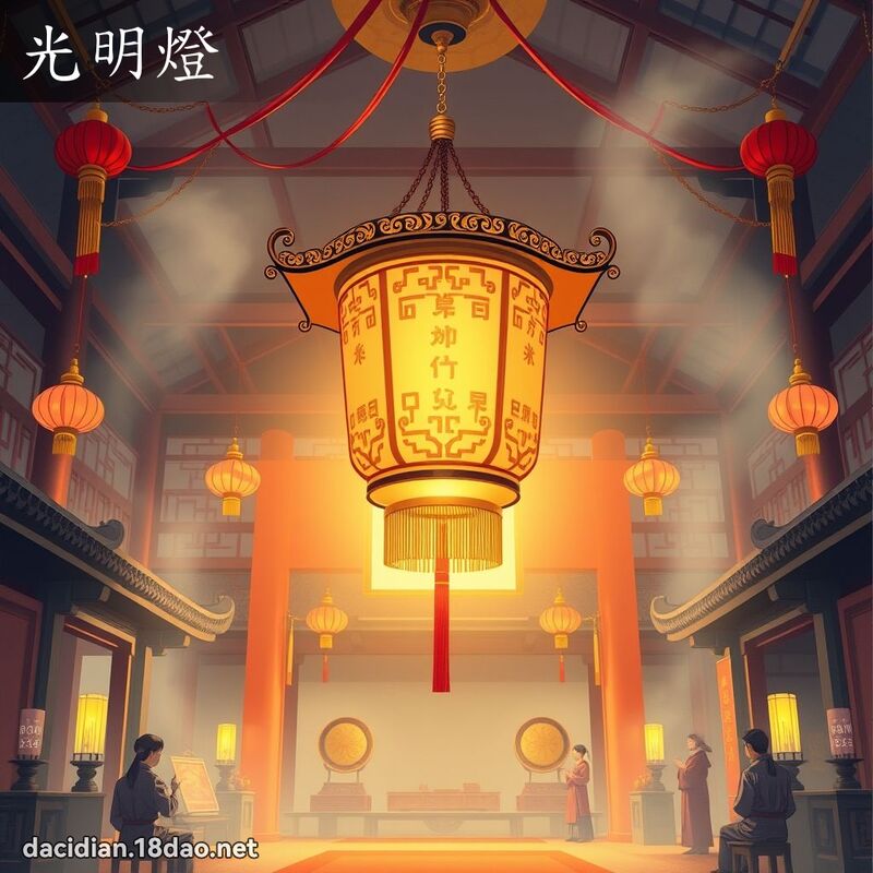 光明燈 - 國語大辭典配圖