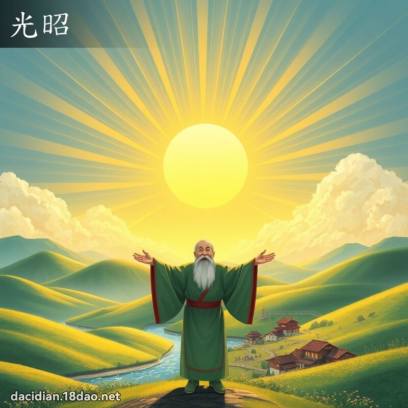 光昭 - 國語大辭典配圖