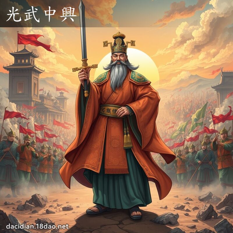 光武中兴 - 国语大辞典配图