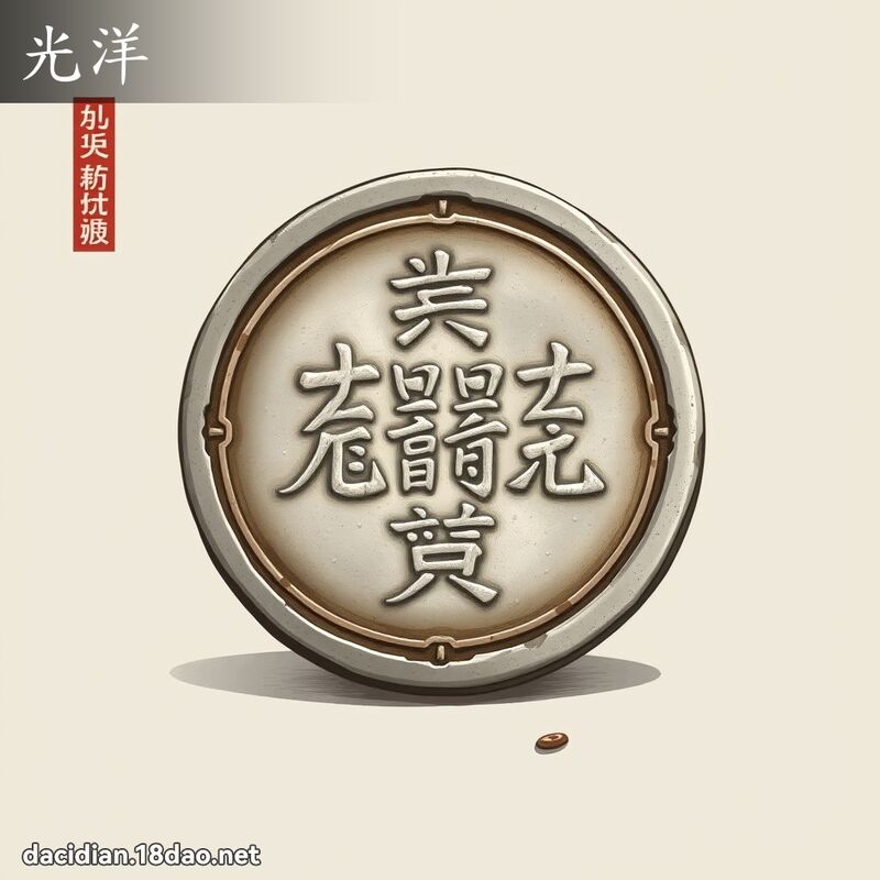 光洋 - 國語大辭典配圖
