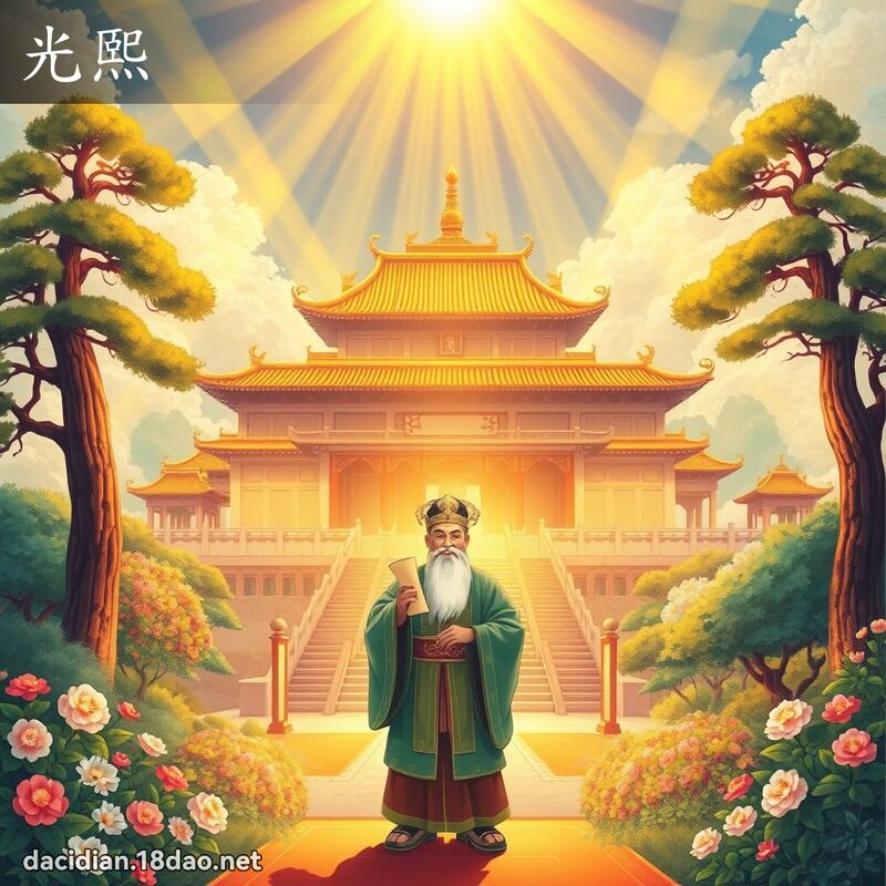 光熙 - 國語大辭典配圖
