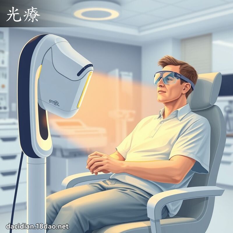 光療 - 國語大辭典配圖