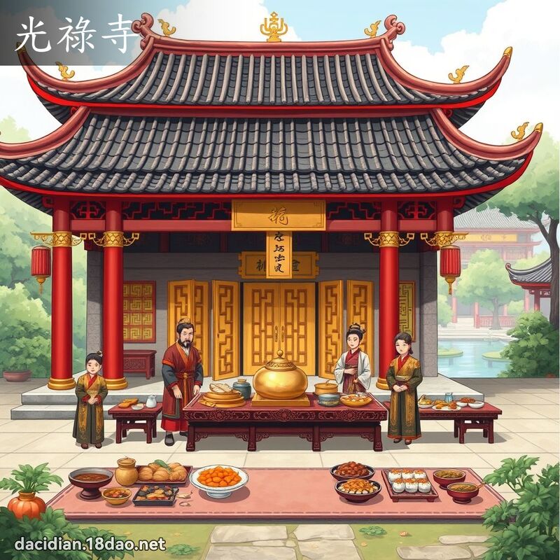 光祿寺 - 國語大辭典配圖