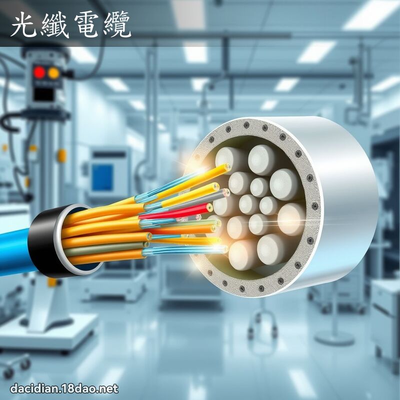 光纖電纜 - 國語大辭典配圖