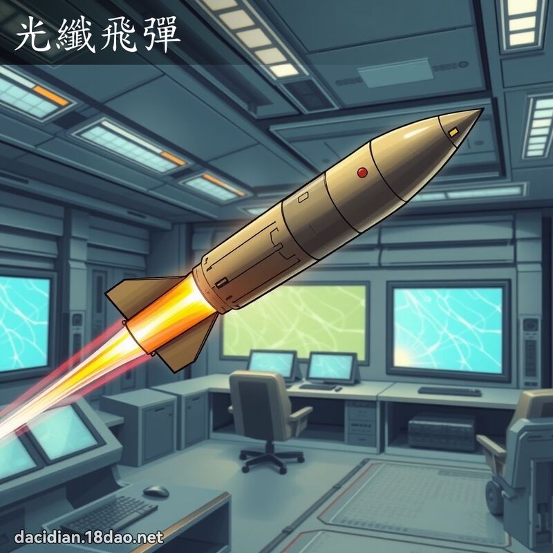 光纤飞弹 - 国语大辞典配图