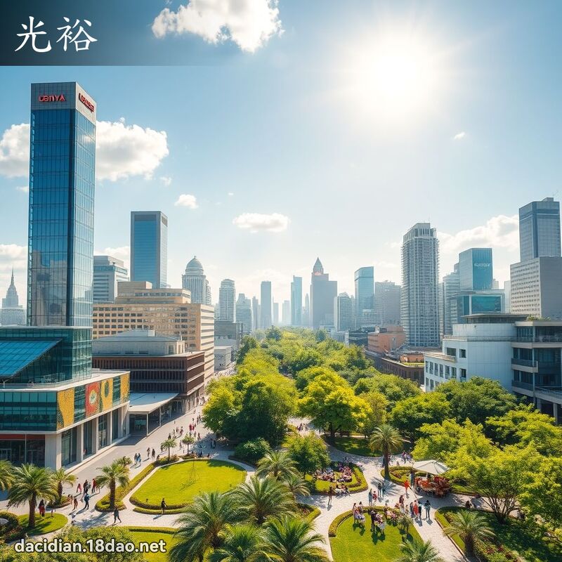 光裕 - 國語大辭典配圖