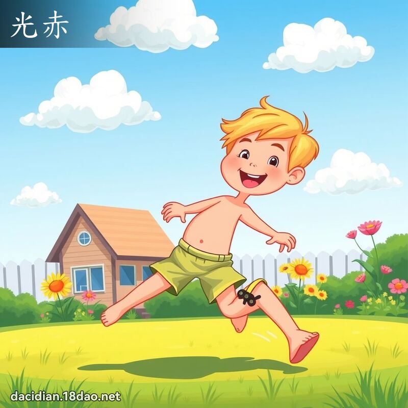 光赤 - 國語大辭典配圖