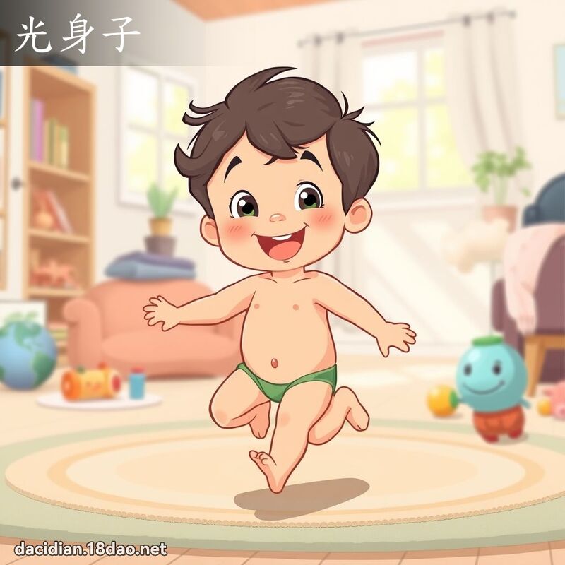 光身子 - 国语大辞典配图