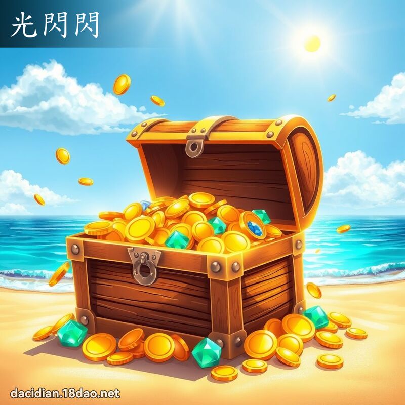光閃閃 - 國語大辭典配圖