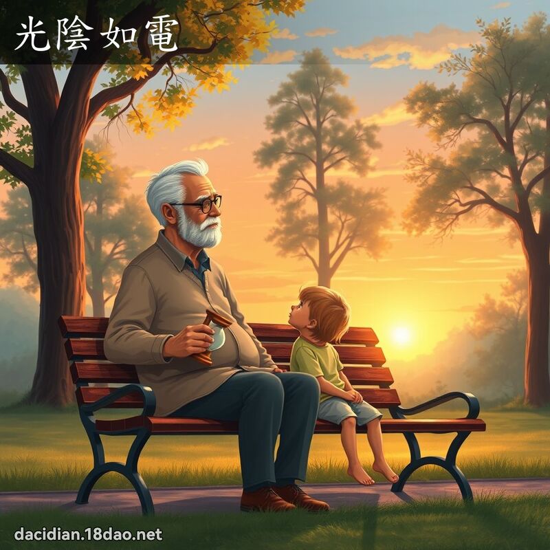 光陰如電 - 國語大辭典配圖