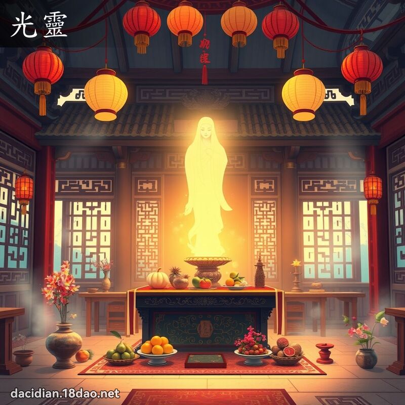 光靈 - 國語大辭典配圖